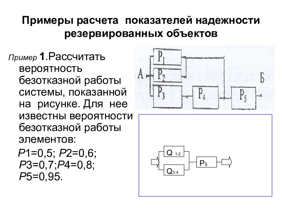 Вероятность безотказной работы схемы соединения треугольник рассчитана для цепи