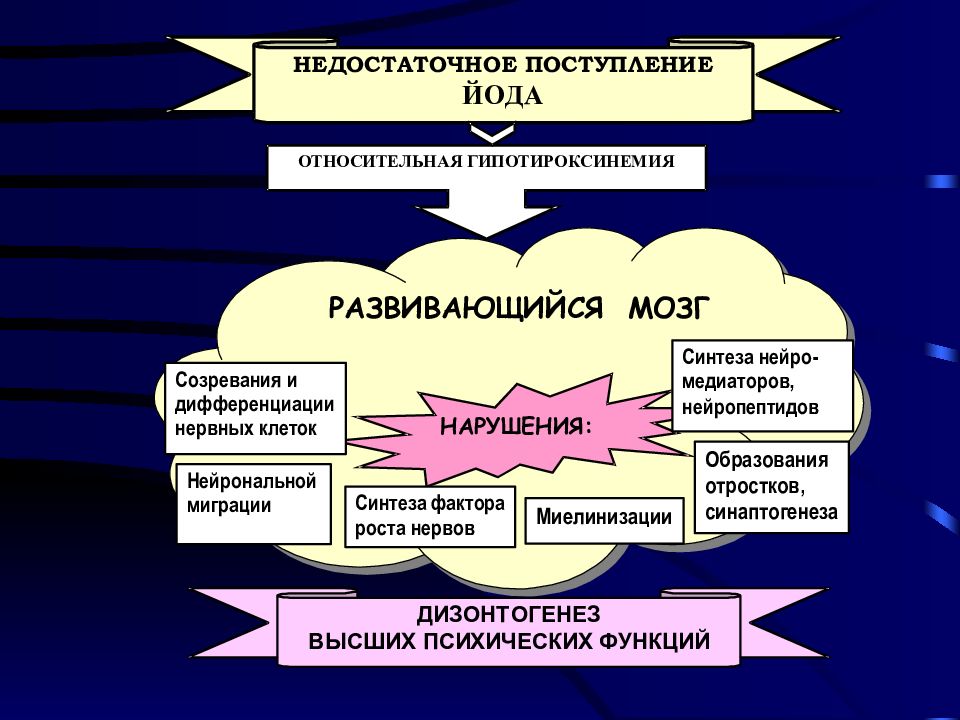 Йоддефицитные заболевания щитовидной железы презентация