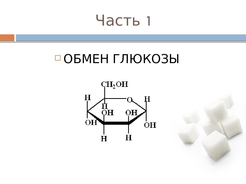 Обмен глюкозы