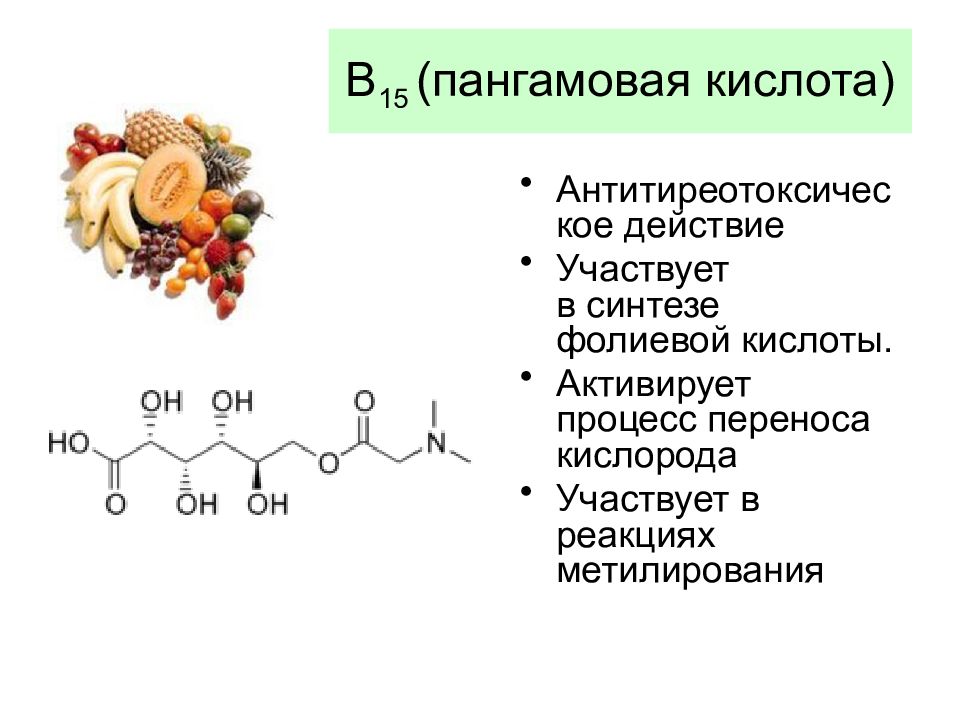 Витамин в6 презентация по биохимии