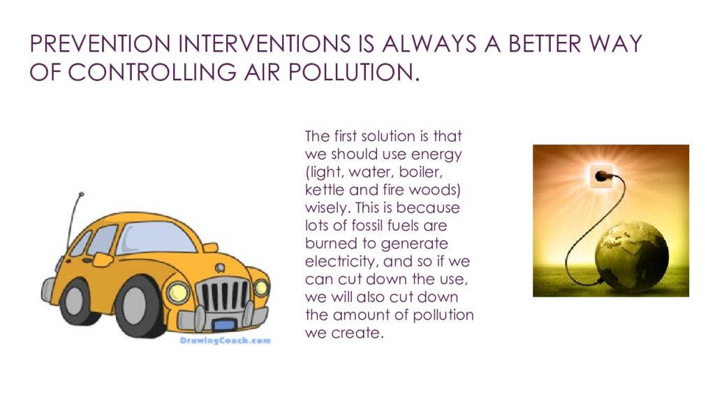 Air pollution occurs when gases, dust particles, or smoke are introduced into