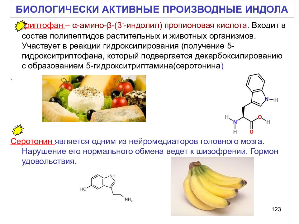 Чем отличается индол. Бензопиррол индол. Биологически активные гетероциклические соединения. Биологически активные производные индола. Производные индола качественная реакция.