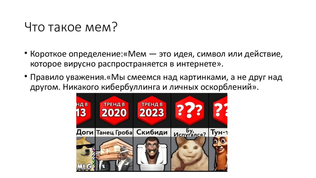 Что такое мем?