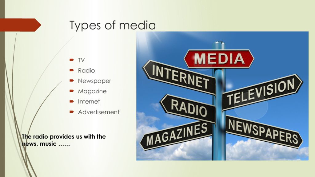 Средства массовой информации интернет 9 класс английский. Types of Media 7 класс. Types of Mass Media. Виды Mass Media. Types of mas Media.