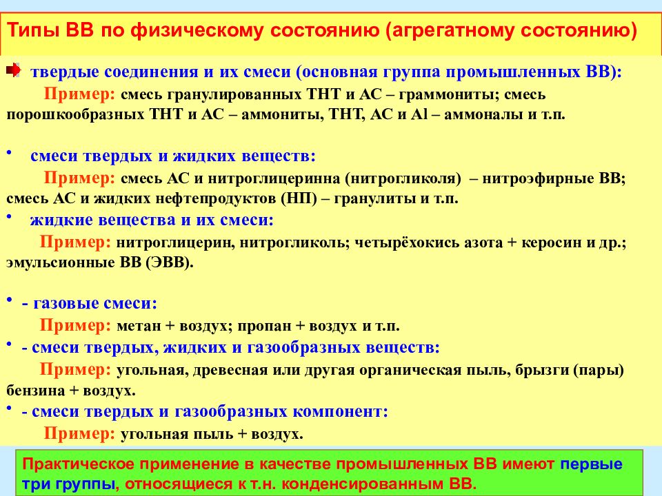 Химия вв. Взрывчатые вещества по физическому состоянию. Виды взрывчатых веществ по физическому состоянию. Классификация взрывных веществ по физическому состоянию. Взрывчатые жидкие смеси.