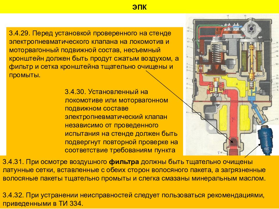 Электропневматический клапан автостопа. Срывной клапан ЭПК 150. Электропневматический клапан автостопа 150. Клапан 150.024 для ЭПК-150. Электропневматическим клапанам автостопа ЭПК) № 150.