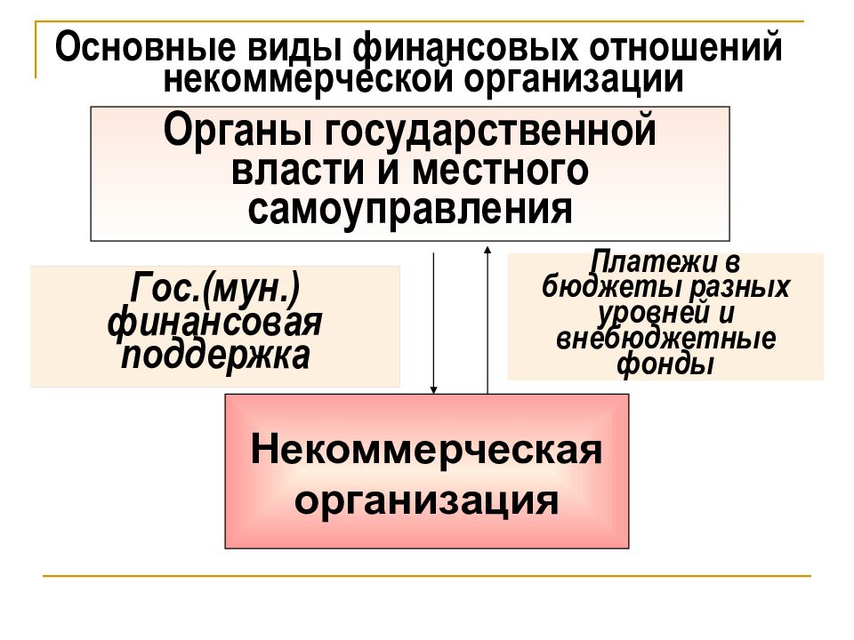 Презентация финансы некоммерческих организаций