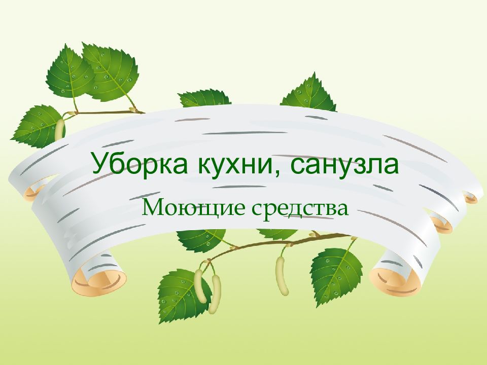 Уборка кухни, санузла