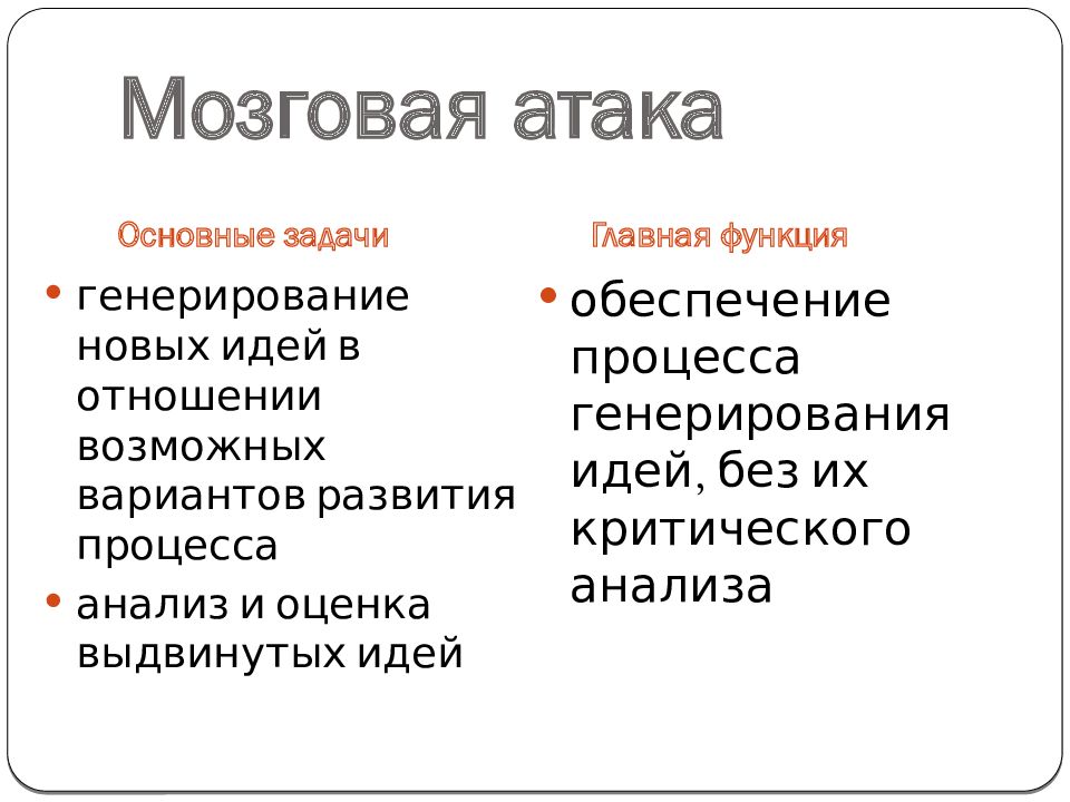 Мозговой штурм атака