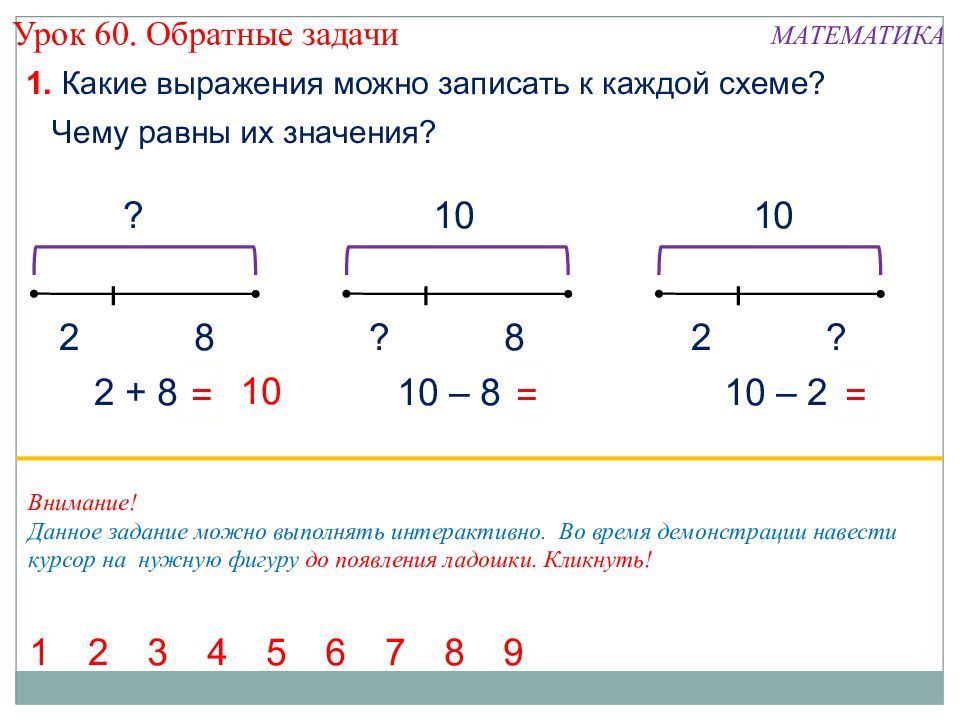 Составь выражение по схемам 4 класс