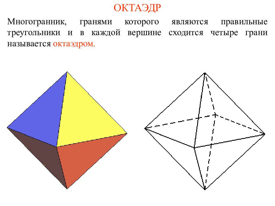 Как нарисовать правильный многогранник