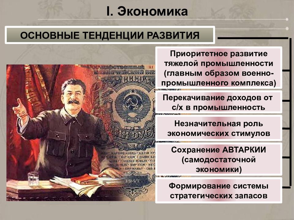 Экономическое развитие ссср. Приоритетное развитие тяжёлой промышленности. Основные тенденции развития СССР. Основные направления экономического развития СССР. Направление развития Советской экономики.