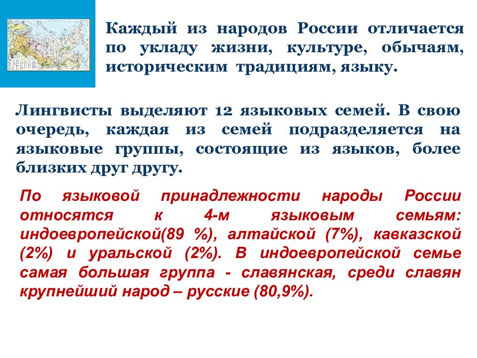 Этнический и религиозный состав населения россии 9 класс домогацких презентация