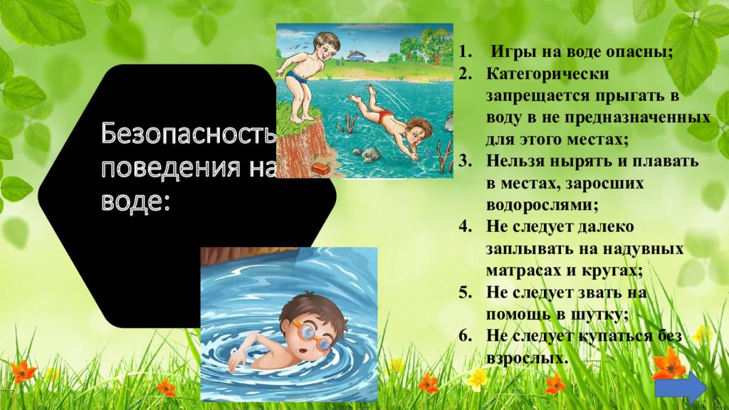 Презентация безопасная вода