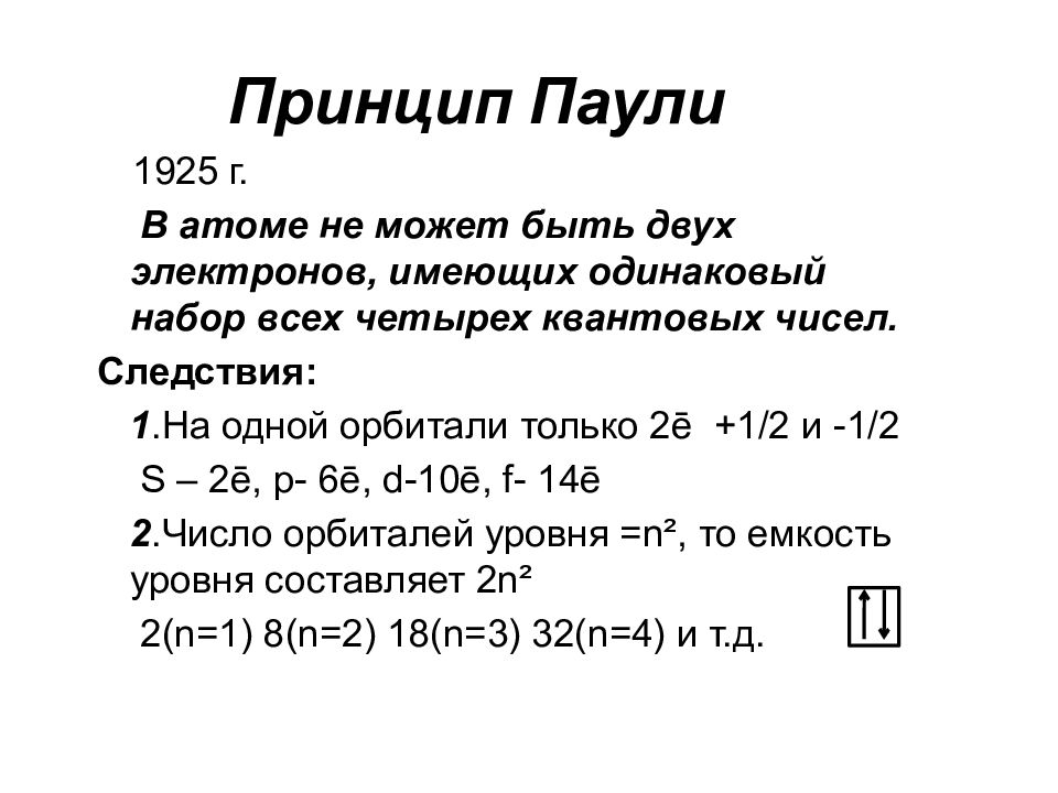 Принцип паули. Принцип запрета Паули химия. Принцип Паули правило Гунда. Принцип Паули химия формулировка. Принцип исключения Паули.