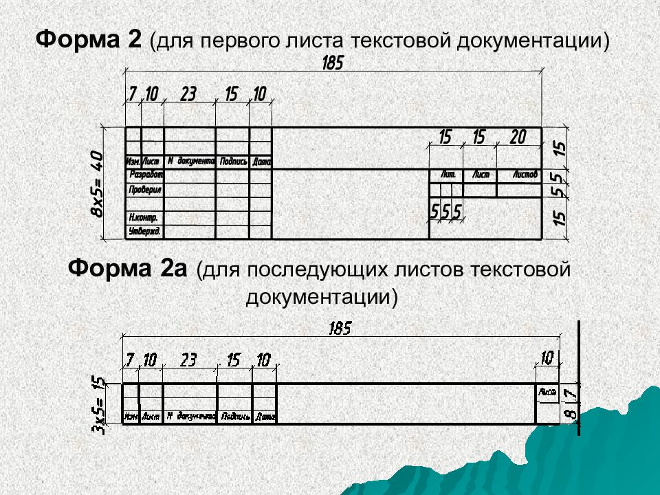 Форма 2 чертеж