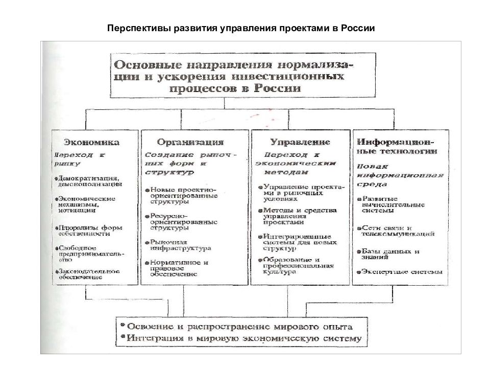 Перспективы развития систем управления. Перспективы проектного менеджмента в России. Перспективы развития отдела. Перспективы развития проекта. Развитие управления в России.