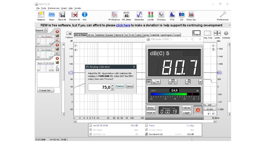 Rew. REW software. REW phase. Калибровочный файл в REW. REW 5.20. 2 Инструкция.