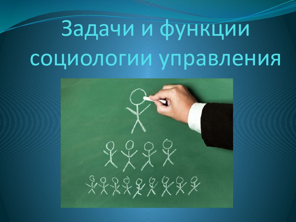 Задачи и функции социологии управления