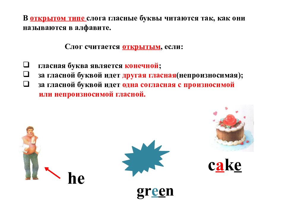 Буква с может читаться как. Открытый слог. Открытый Тип слога. Открытый слог и закрытый слог. Закрытый Тип слога.