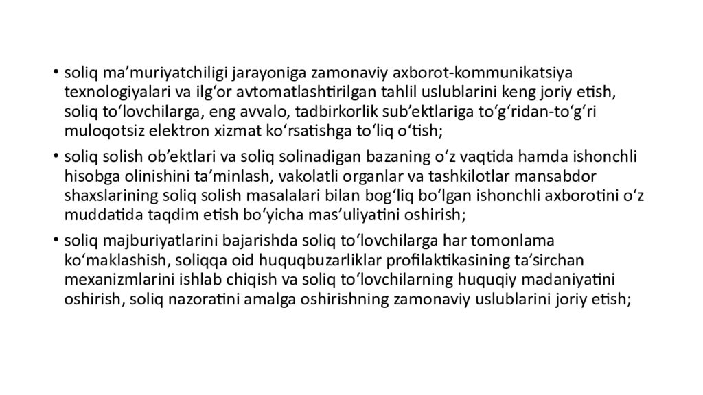 Soliq nazorati Soliq nazorati