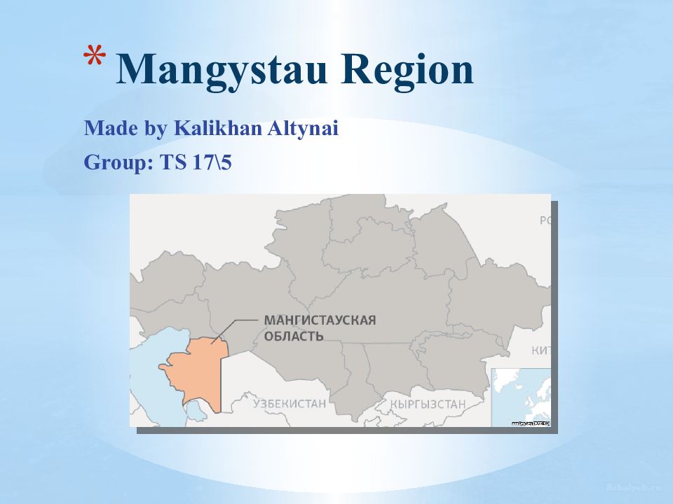 Mangystau Region