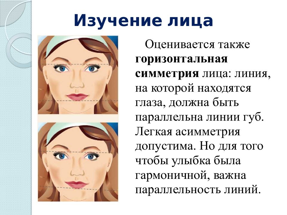 Изучать какое лицо. Симметрия лица Эстетика. Улыбка симметрия лица. Лица для презентации. Изучение лица.