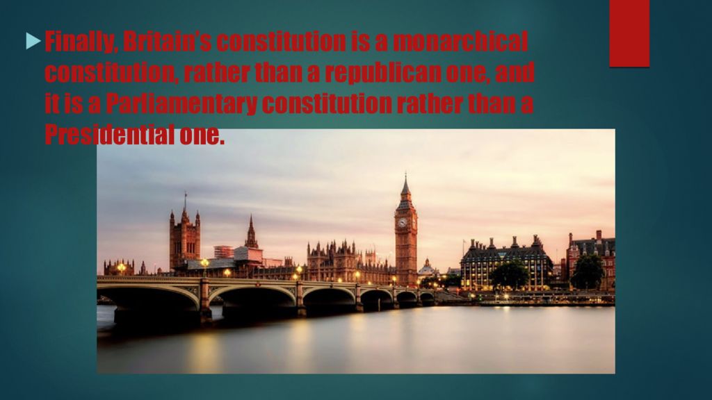 British презентация. Презентация для Конституции Нидерланды. The British Constitution.