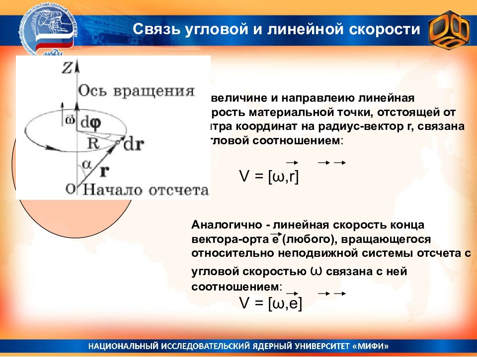 Наибольшая линейная скорость вращения