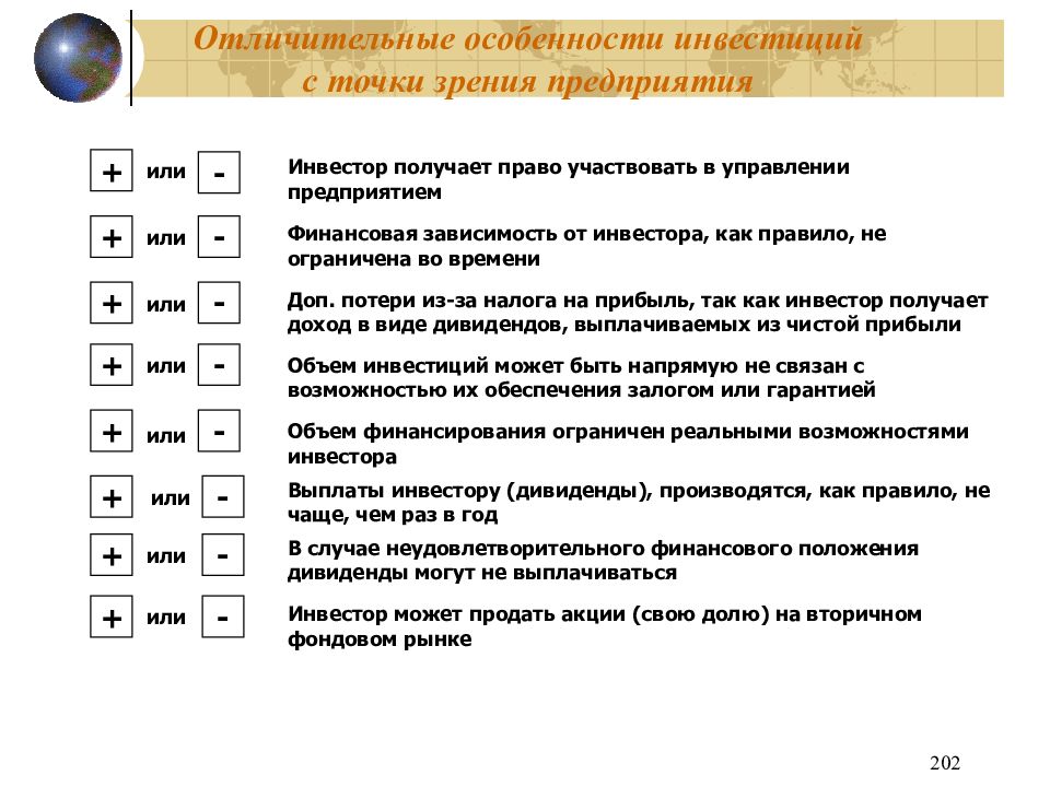 Основные отличительные признаки инвестиций от ссуд. Отличительные признаки инвестиций от ссуд. Что является основным отличительным признаком всех активов.