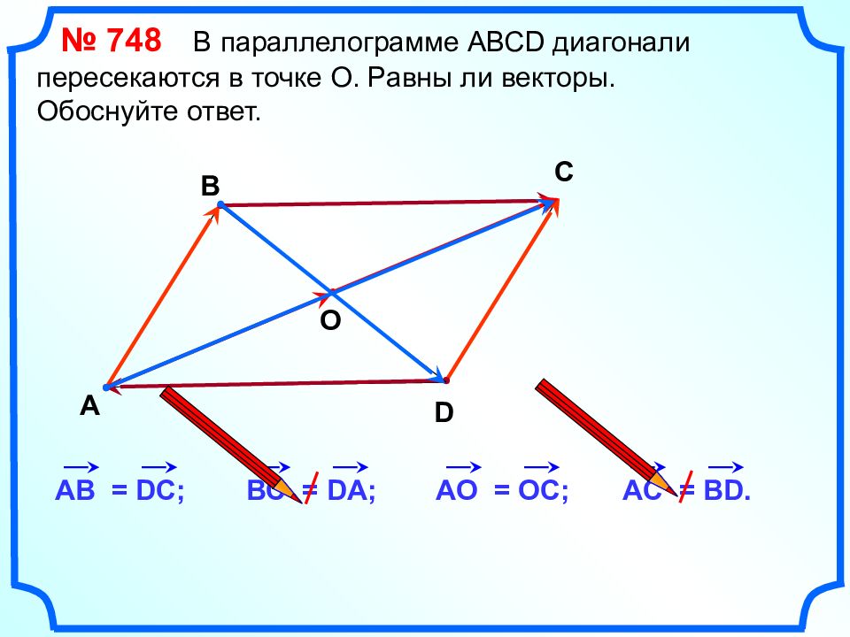 Понятие вектора 9 класс геометрия презентация атанасян