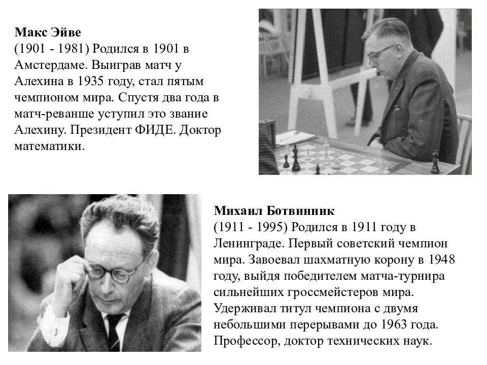 Макс эйве. Макс Эйве чемпион мира по шахматам. Макс Эйве шахматист презентация. Алехин и Макс Эйве. 5 Чемпион мира по шахматам.