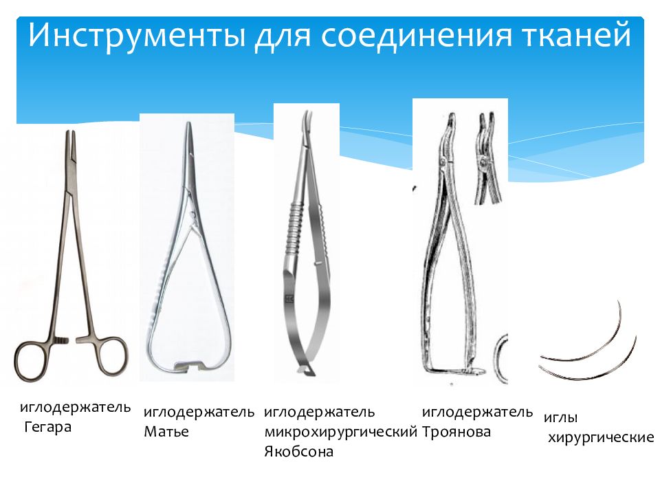 Хирургические инструменты презентация