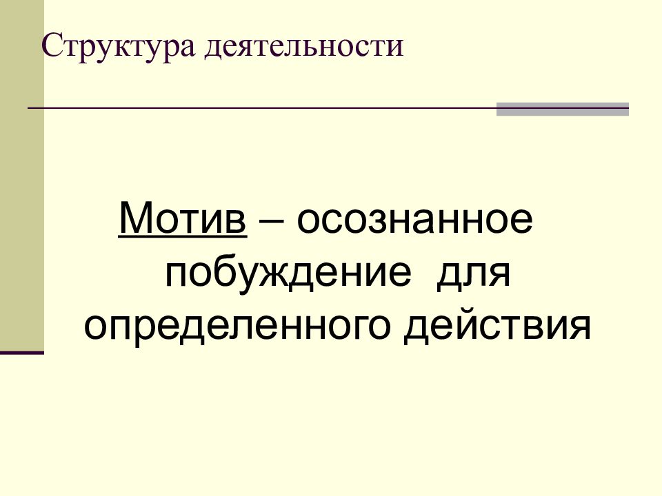 Осознанное побуждение личности к определенному действию это. Осознаваемые мотивы деятельности человека. Временная структура деятельности – это. Структура деятельности продавца.