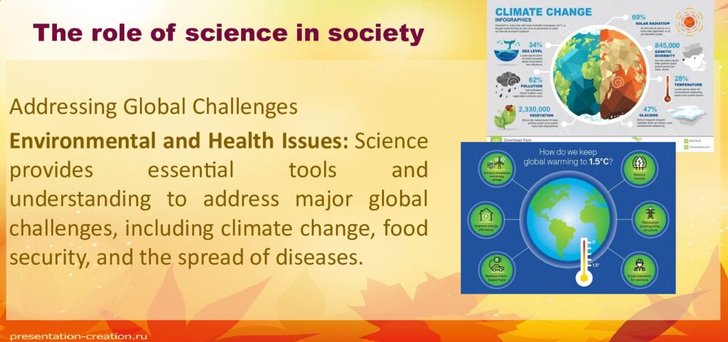 The role of science in society