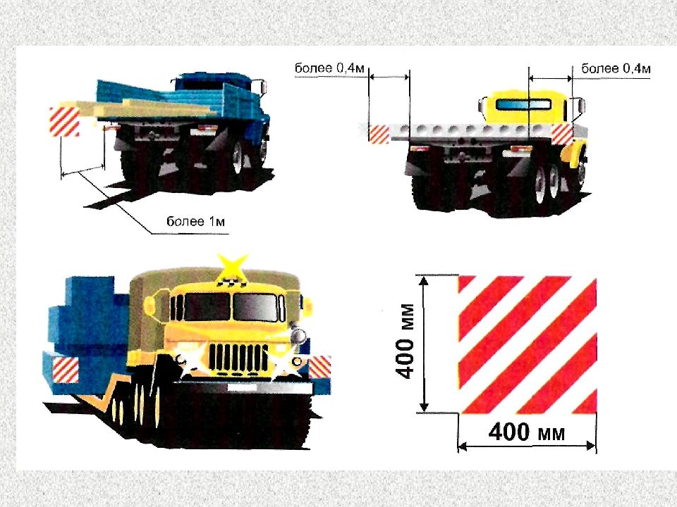 Размеры габаритных знаков. Обозначение крупногабаритного груза. Обозначение негабаритного груза ПДД. Габариты груза для автоперевозок.