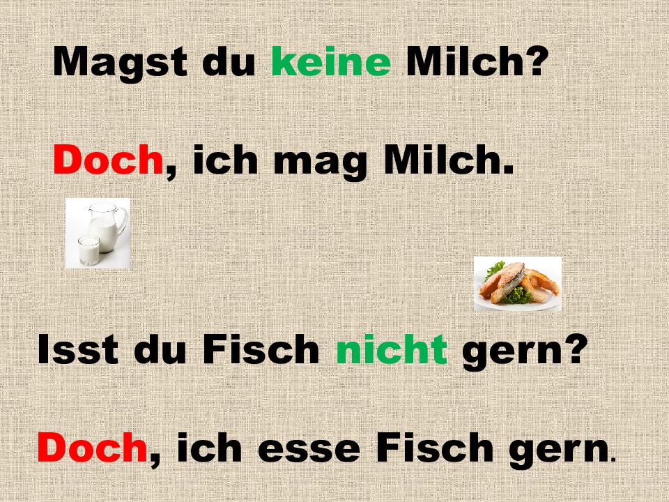 Ich mag gern