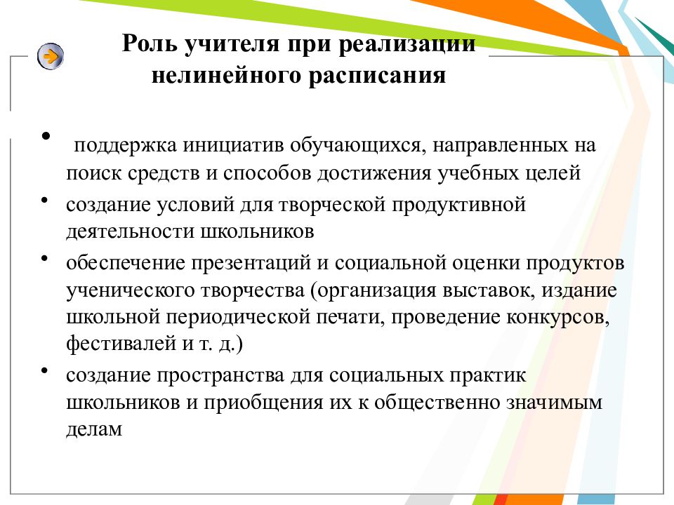 Роль обучения. Правила для педагога при организации выставки.