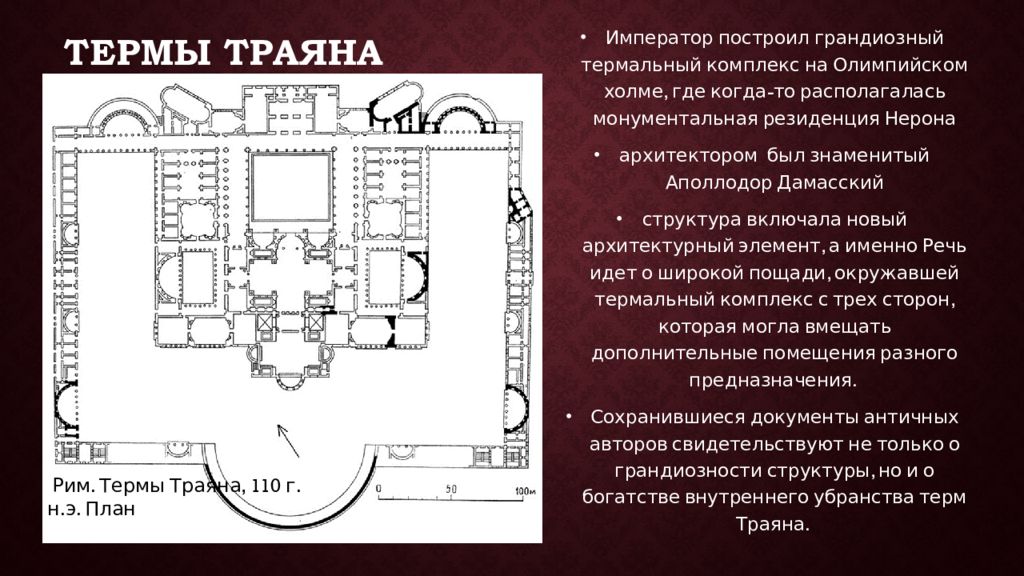 Термы в древнем риме презентация