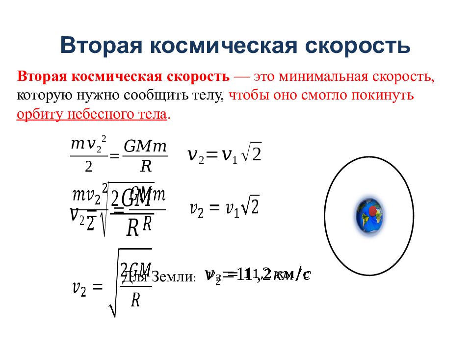 Космическая скорость марса