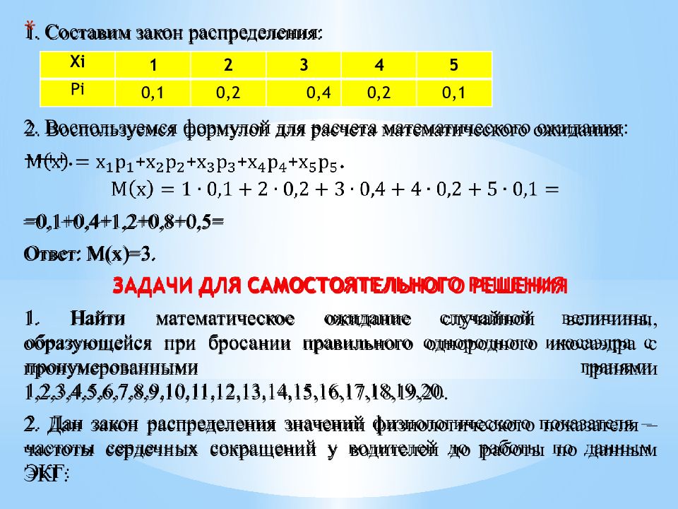 Числовая характеристика величины