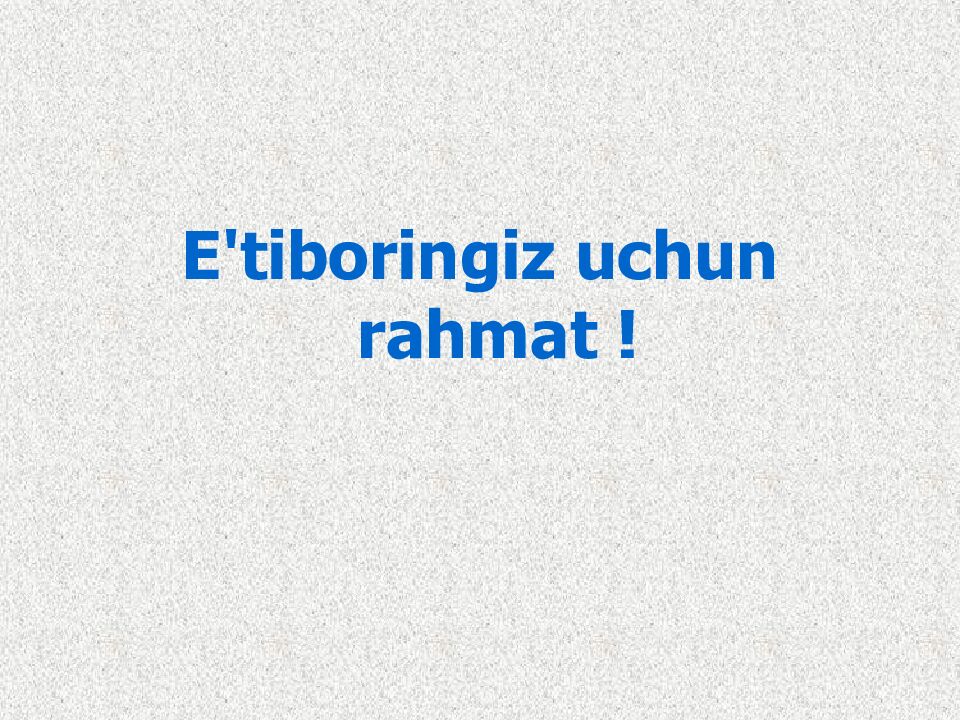 Funksional otisklar uchun individual qoshiqchalar