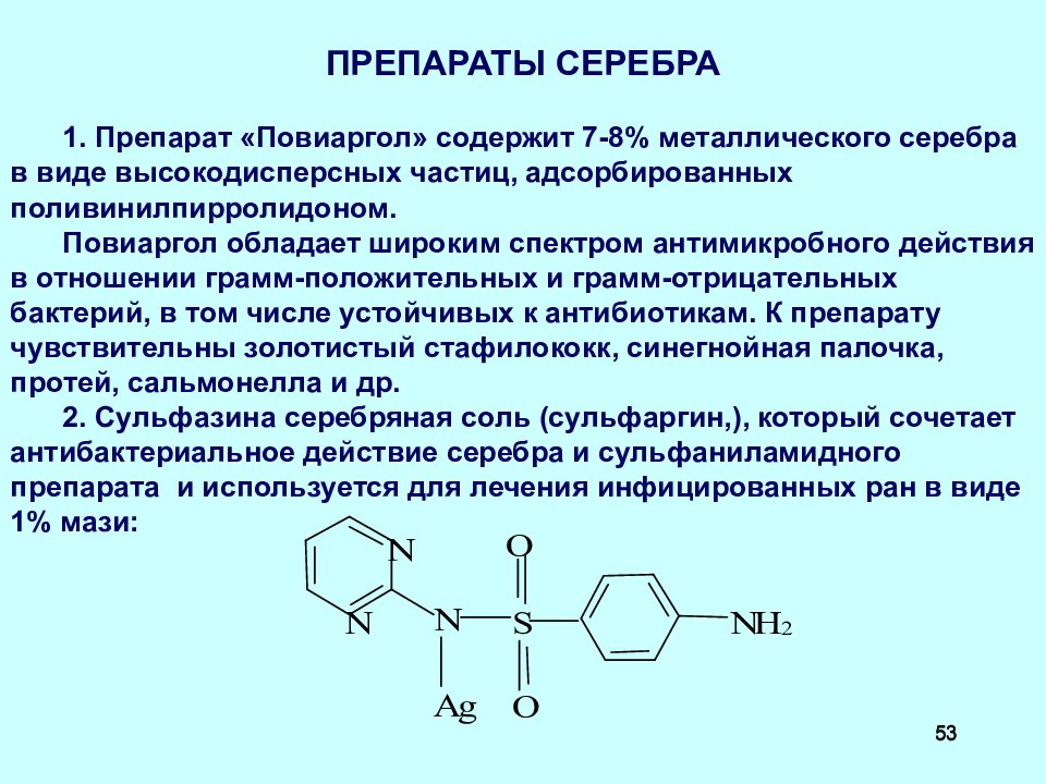 9 лекарств. Повиаргол. Препараты серебра. Соль сульфазина. Сульфаниламиды с серебром.