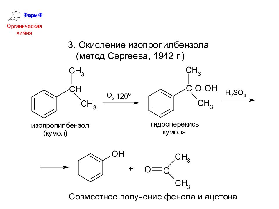 Изопропилбензол окисление