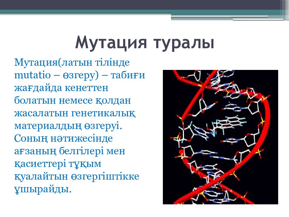 Проект про мутации