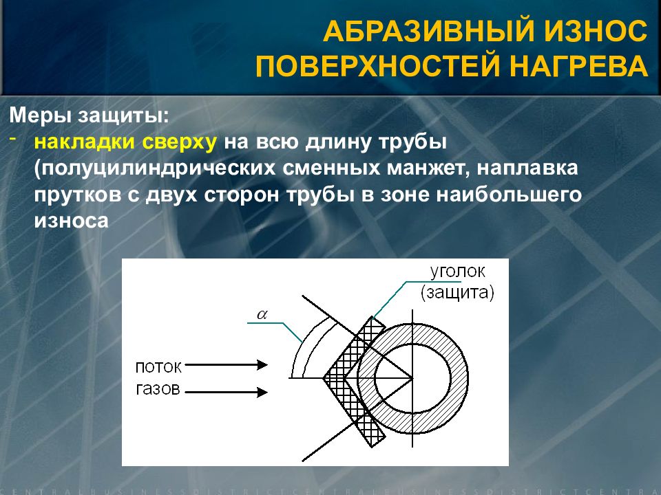 Защищает поверхность. Абразивный износ поверхностей нагрева. Абразивный износ и коррозия поверхность нагрева. Абразивный износ котла. Дефекты труб поверхностей нагрева.