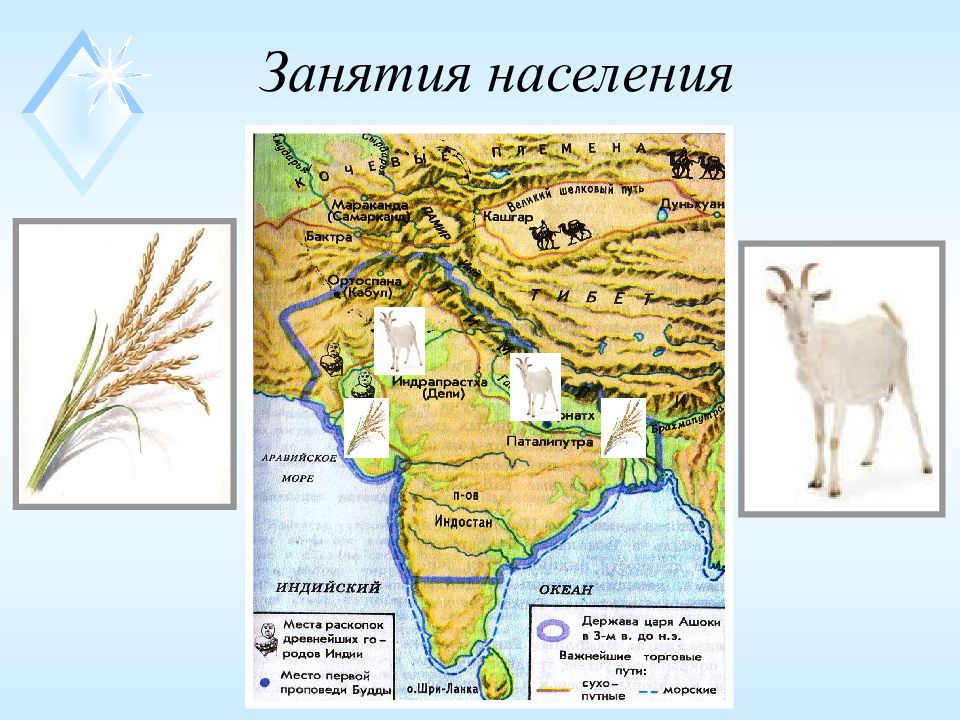 Карта страны и занятия населения в учебнике. Занятия жителей древней Индии. Занятия населения древнего Востока. Древняя Индия занятия населения. Древний Восток занятия жителей.