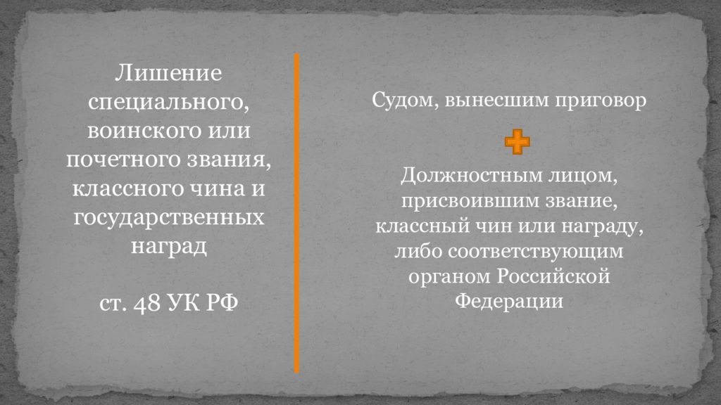 Лишение специального воинского или почетного звания классного. Лишение специального звания. Лишение специального воинского или почетного звания. Суд может лишить специального воинского или почетного. Лишение наград.