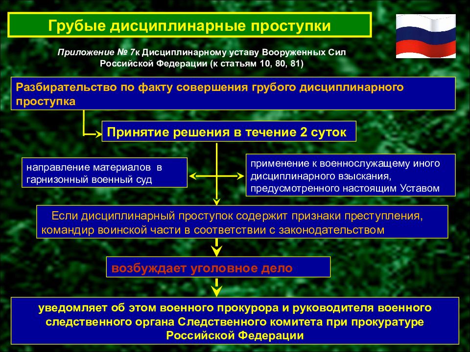 Презентация дисциплинарная ответственность военнослужащих