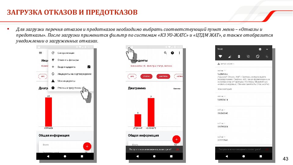 Мобильное рабочее место Единой корпоративной автоматизированной системы